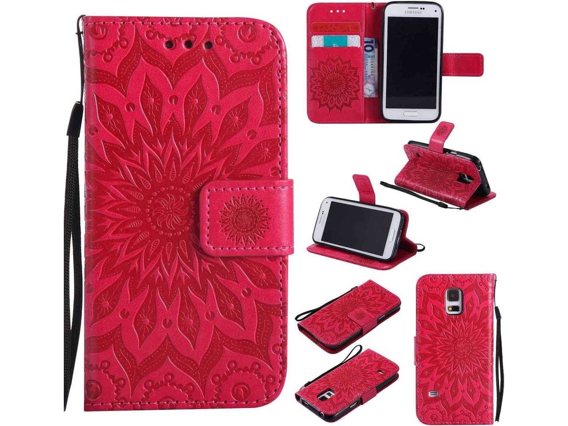 Capa Samsung Galaxy S5 Mini 4.5 HONGWE. Vermelho