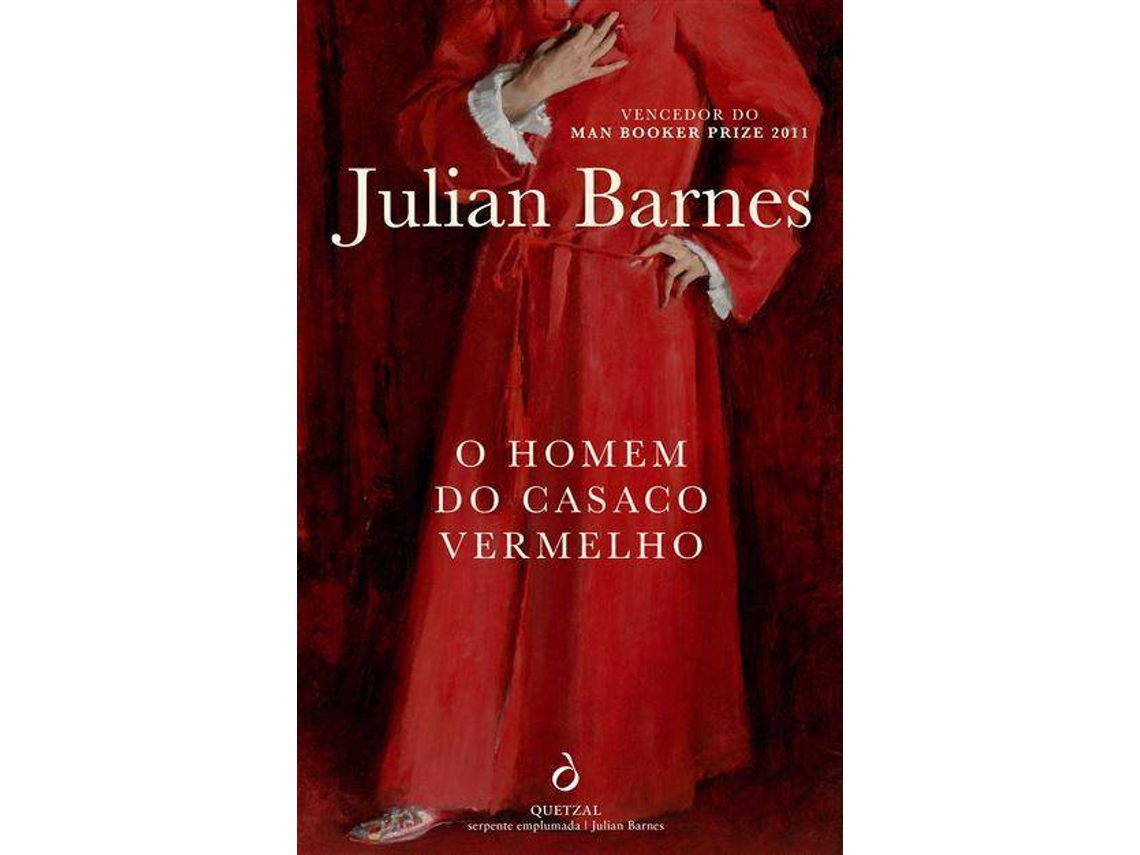Livro O Homem Do Casaco Vermelho de Julian Barnes (Português)