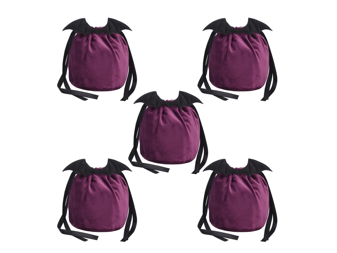 Laxiscreed Sacos Para Doces De Natal E Halloween, Embalagem Com 5 Unidades Para Festa