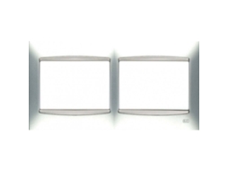 Moldura 2 Elementos Silver Moon Com Acabamento Bjc Coral 21212 Pl
