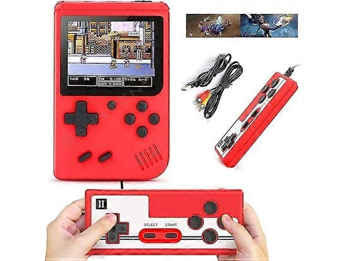 Console De Videogame Retrô 400 Em 1, Console De Videogame Portátil, Console De Tv Portátil, Saída Av Ly Ebike