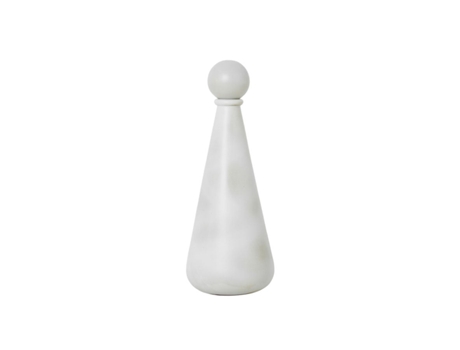 Jarra FERM LIVING (Ø 16 cm x A 41 cm - Grés - Branco)