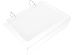 Álbum Fotos Acrílico Transparente Armazenamento Moldura Decorativa Fácil Ideal Estar Mesa Usar Sala Casa Chá GOKOCO