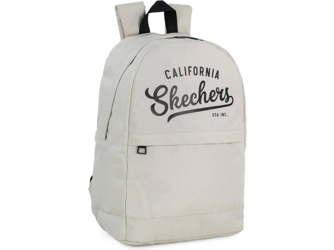 Mochilas SKECHERS Casual Unissex Com Bolso Interno (38,5 x 29 x 14 cm - Branco)