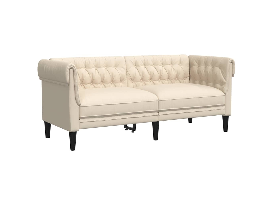 Chesterfield Sofa, Chesterfield Sofas Vidaxl Creme Tecido (n/a)