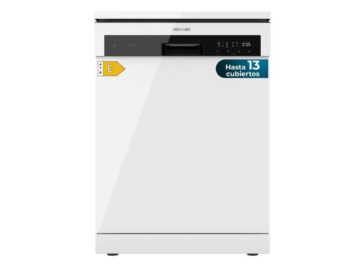 Máquina De Lavar Louça Bolero 60cm, 13 Talheres, 6 Programas, Com Função Dry, Meia Carga E Início Retardado. Cecotec