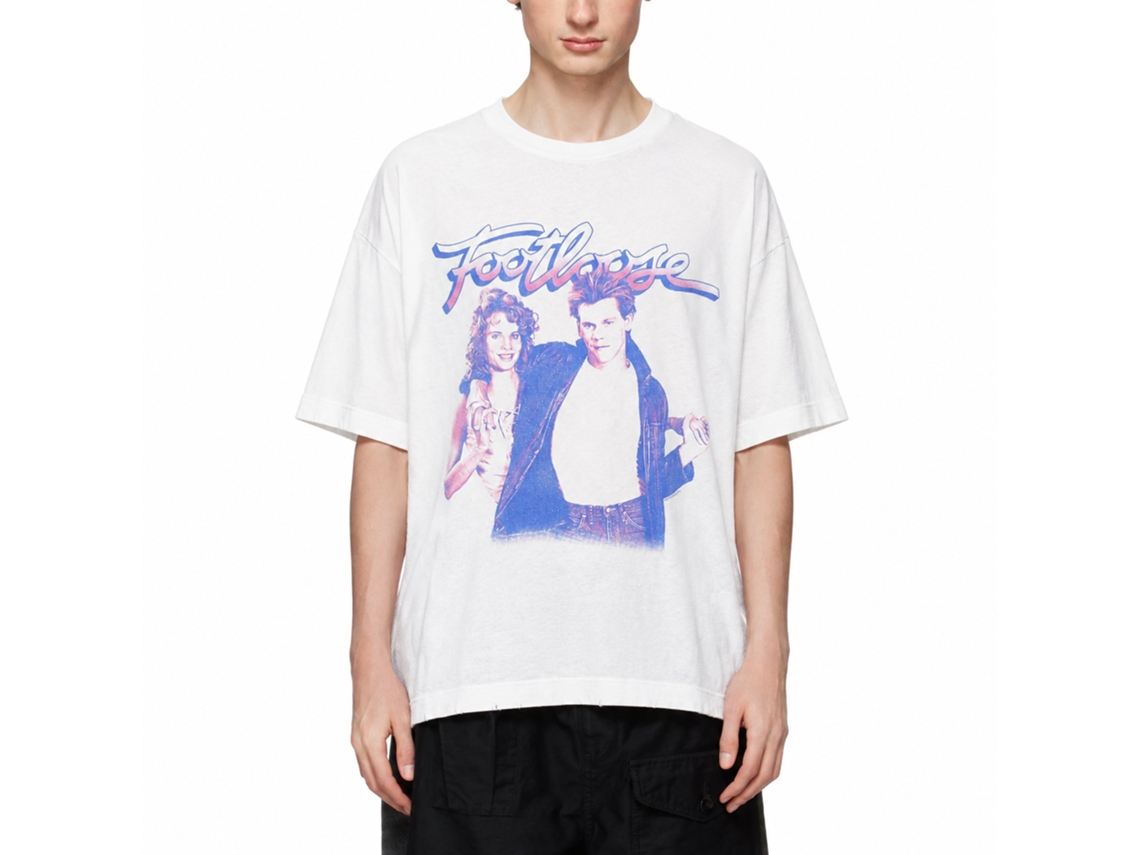 Rockinstone Footloose Ariel And Ren White T-shirt Size:xxl