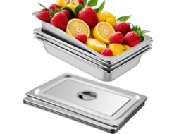 Conjunto De 4 Assadeiras E Tabuleiros De Vapor Em Inox Tekmaquinas