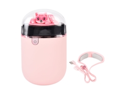 Aquecedor de Mãos Pendurado no Pescoço 5000mah Power Bank Rosa | S/MARCA