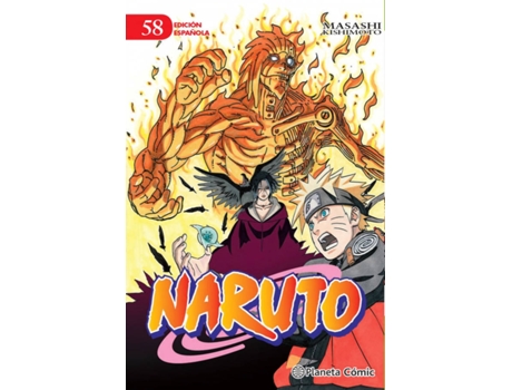 Livro Naruto Nº 58/72 de Masashi Kishimoto (Espanhol)