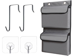 Organizador Para Pendurar Na Porta, Armazenamento Atrás Da Porta, Prateleira Organizadora Vertical À Gokoco