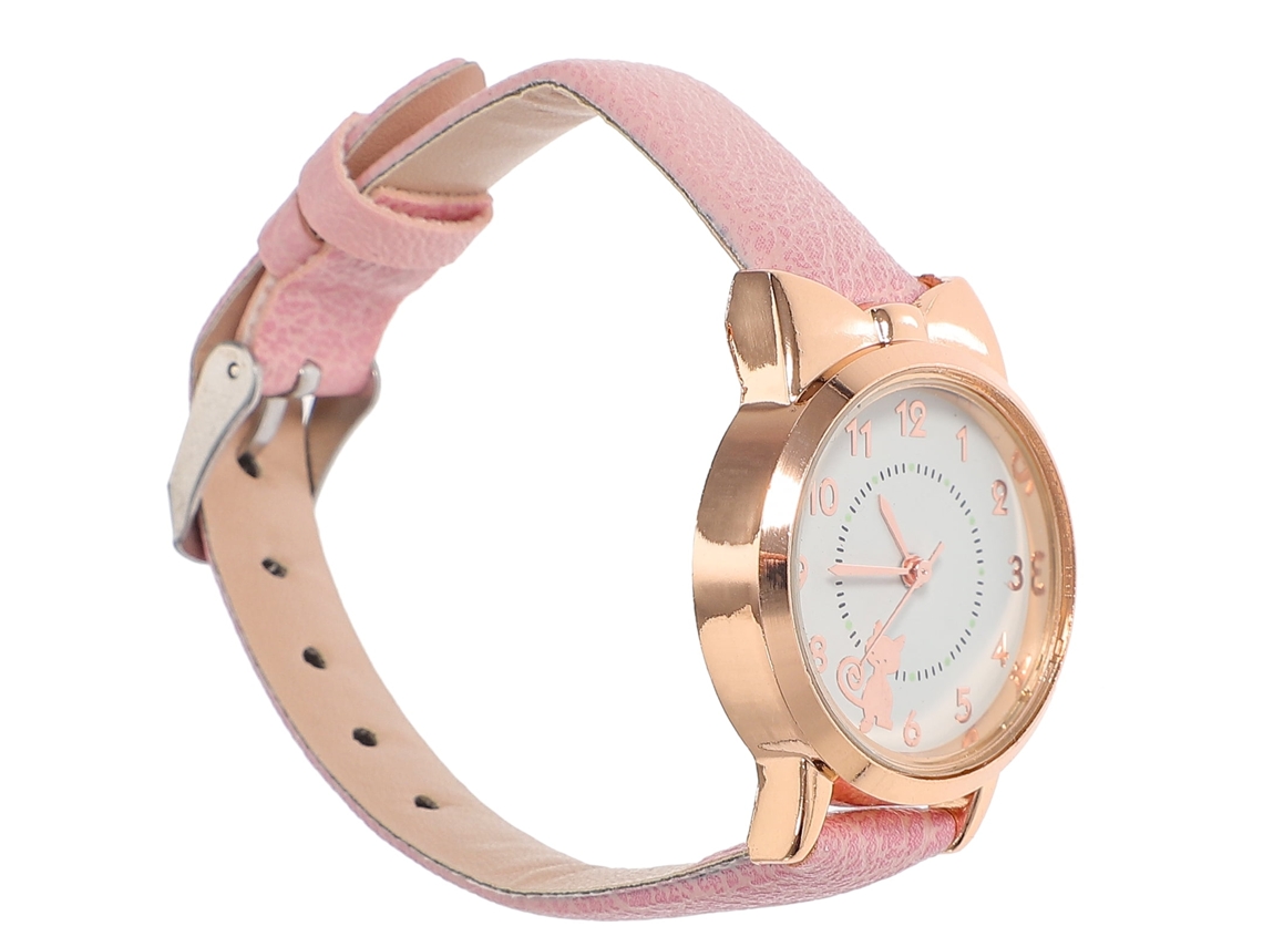 Reloj Multifunción Para Niños, Adorable Reloj De Pulsera Con Diseño De Gato Para Estudiantes.