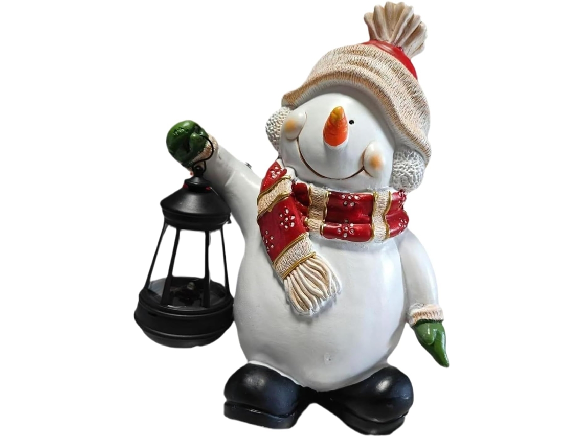 Figuras Decorativas em Resina com Iluminação Solar Decoração para Jardim em Festas para Quintal, Pátio, Local de CHABERLU