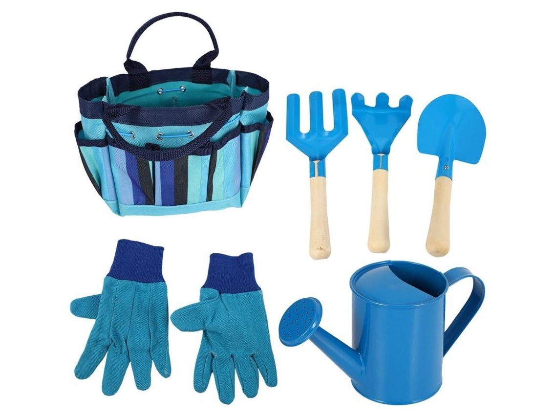 Ferramentas De Jardinagem Para Crianças Com Luvas E Bolsa: Conjunto De Ferramentas Infantis Ao Ar Livre