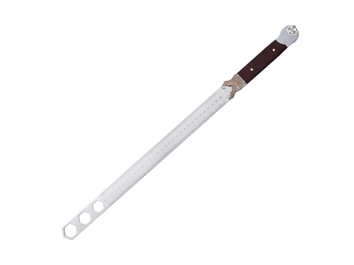 Lurelia Régua Metálica 5mm Com Durável E Resistente Para Escola E Escritório