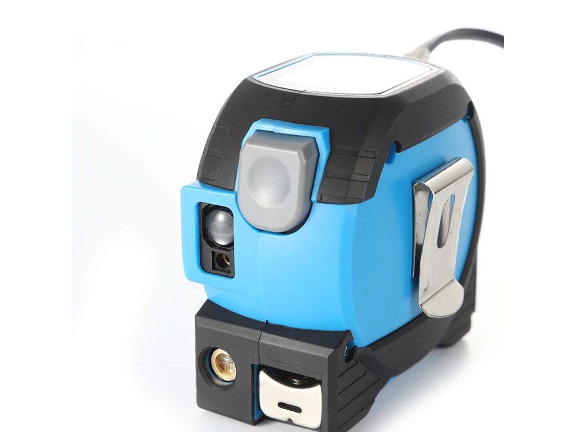 Trena Laser 3 Em 1 5m Medidor De Distância Lcd Backlight Equipamento Topográfico