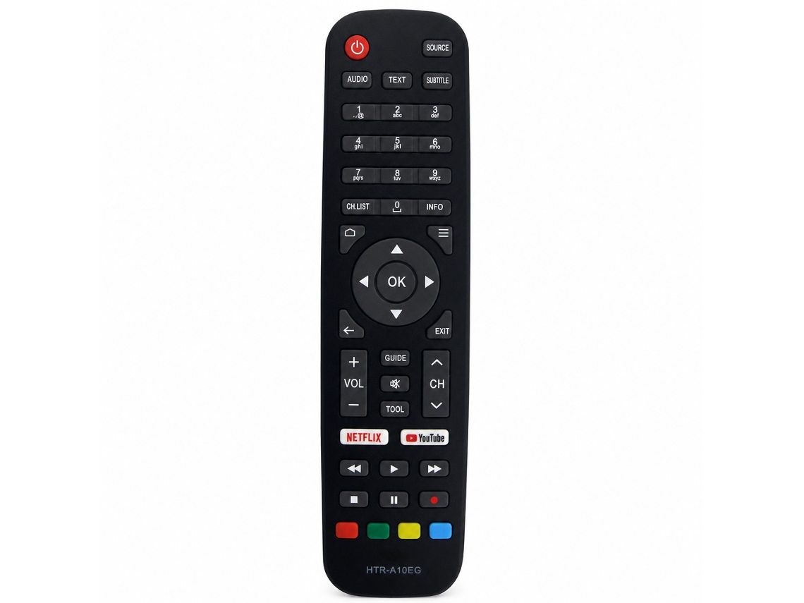 Comando À Distância Para Tv Compatível Com Haier Htr-a10eg, Sem Programação