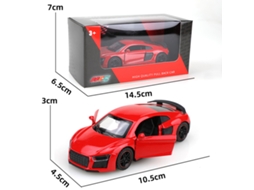 Miniatura de Carro em Metal Fundido, Escala 1/36, Brinquedo Infantil MDUG