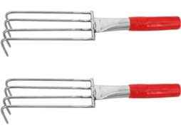 Ferramenta De Coleta De Amêijoas Em Aço Inoxidável De 2 Peças | 4 Dentes, Use