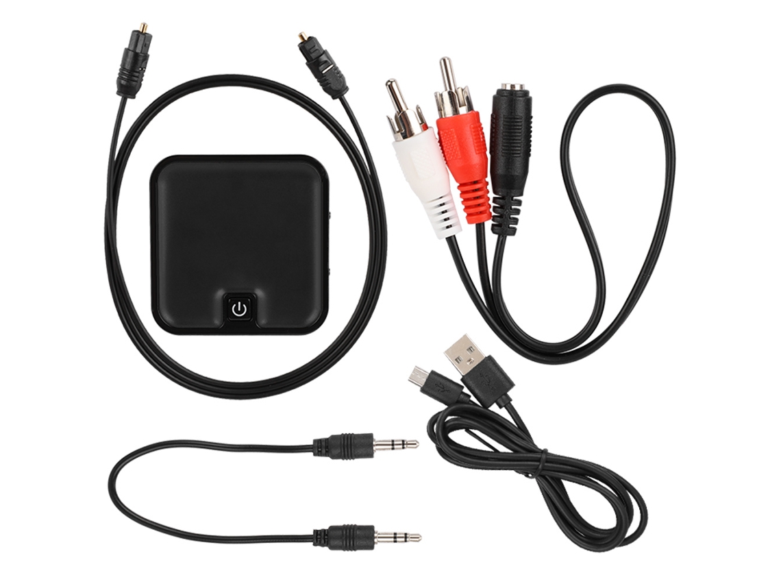 Adaptador Bluetooth 5.0 2 Em 1 Receptor Transmissor Estéreo