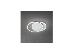 Plafon Led Orbit Branco e Cinza 43W PERENZ em Alumínio