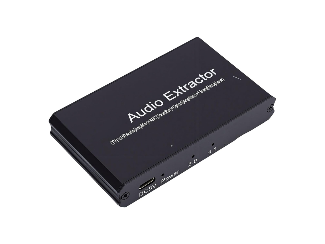 Extrator De Áudio Arc Com Saídas Ópticas E 192 Khz