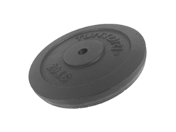 Disco de Peso 20Kg Preto 20 kgtunturi