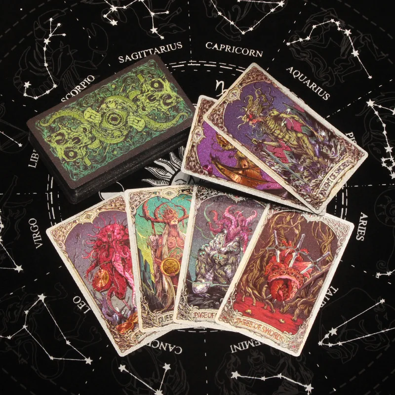 Cartas De Tarô, Jogos De Cartas, Cartas De Adivinhação, Colecionáveis, À Prova D'água E Resistentes Ao Desgaste.