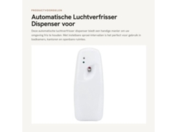 Automático Refrescador De Ar Dispensador Para Casa E Escritório
