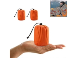 Bolsa De Dormir De Emergência Sobrevivência Manta Anti-rotura Pe Camping Exterior Isolante Portátil