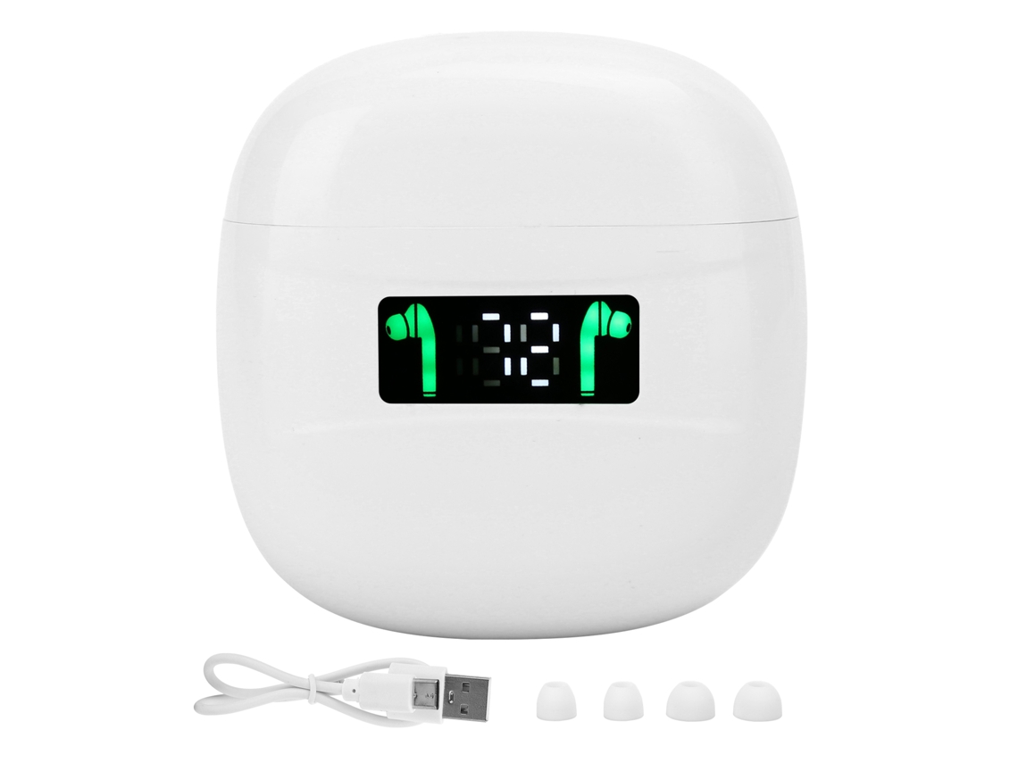 Aetheria fone de Ouvido True Wireless J3pro Bluetooth 5.2 com Tela Digital Led e Design Ergonômico