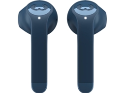 Auriculares Bluetooth True Wireless FRESH & REBEL Twin 2 (In Ear - Azul) — Auscultadores BT 5.0, microfone,assistente de voz,IPX4 20 horas de autonomia com a caixa de 4 cargas,1 hora de carregamento completo via Type C ou sem fios, 5 cores disponíveis