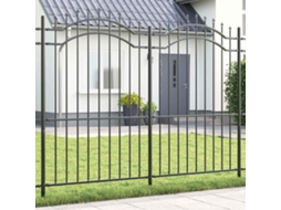Vidaxl Cerca Para Jardim Woerden Cinzeto 240 X 215 Cm