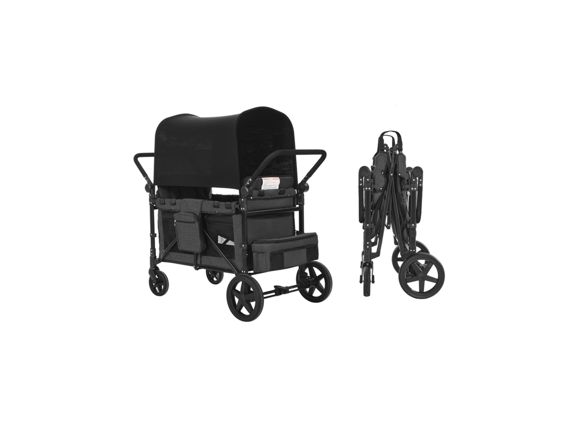 Carrinho De Bebê Succebuy, Carrinho Para 4 Crianças, Dobrável, Para Camping