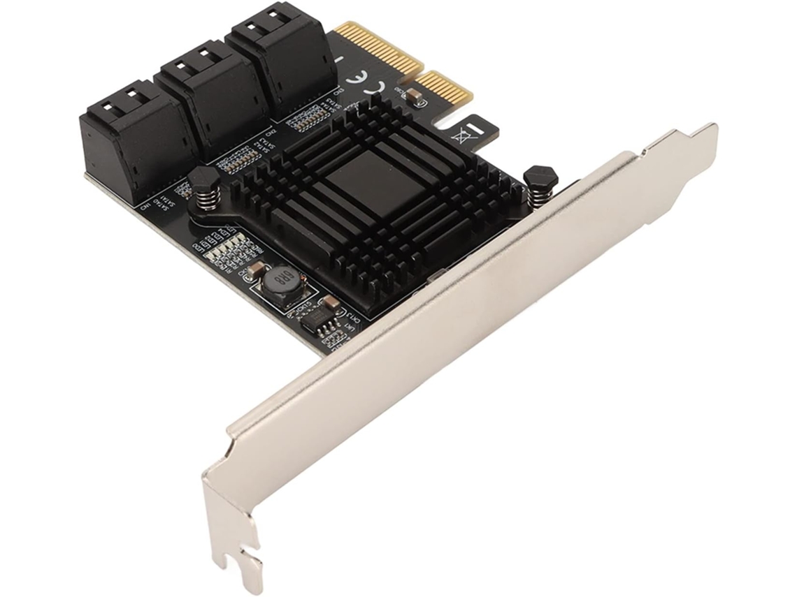 Placa Pci E Sata 3.0 6 Sata3.0 6.0gbps 4x 8x 16x Disco 2003 2008 Linux