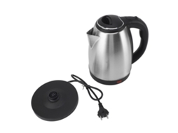 Laxiscreed Chaleira Elétrica De Aço Inoxidável 2l Com Aquecimento Rápido E Desligamento Automático