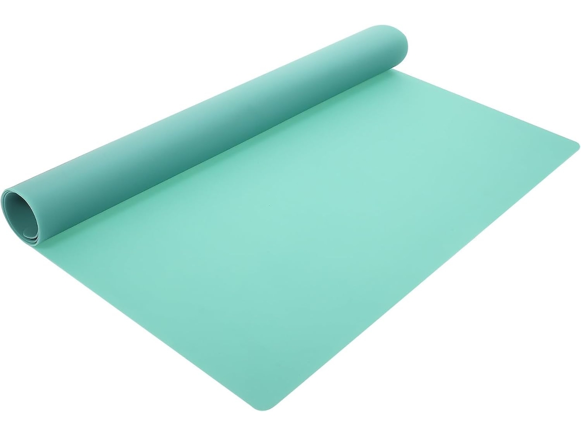 Tapete De Silicone Verde Antiaderente 23, 4x 15, 6 Polegadas