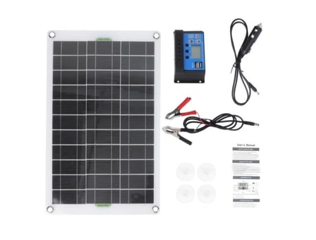 1 conjunto de kit fotovoltaico de painel de energia solar externo - kit solar de engenharia térmica - climático - aquecimento FOXNOVO