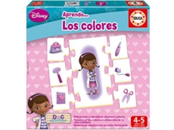 Puzzle EDUCA BORRAS Aprendo as cores (42 Peças)