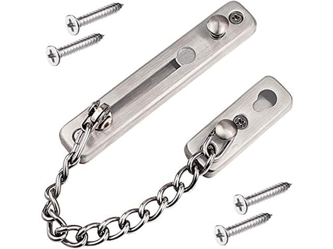 Cadeado de Corrente para Porta , Proteção, Fácil Instalação, Trava