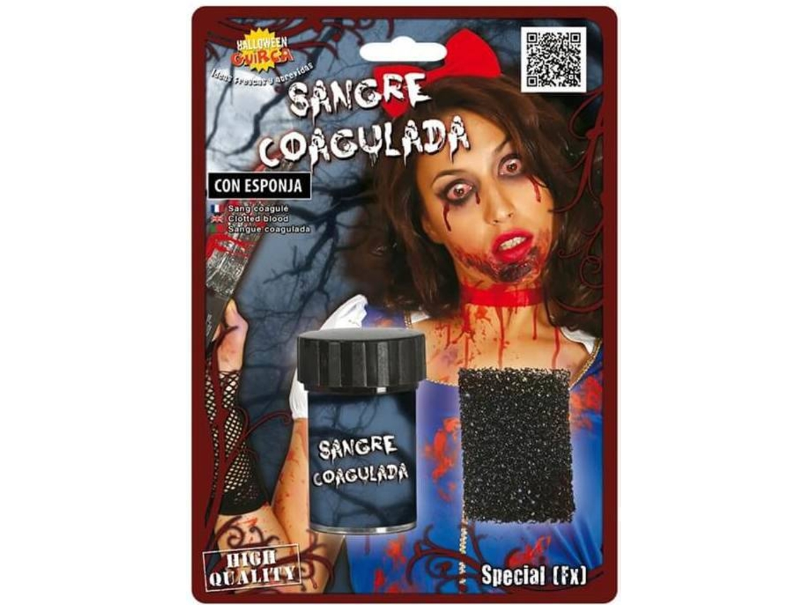 Sangue Falso DISFRAZZES Coagulado com Esponja (15 gr)