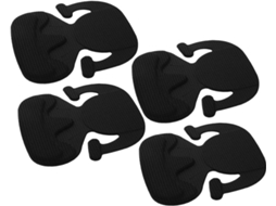 Healeved Conjunto De 4-protetores Calcanhar Adesivos, Sem Cola, Antiderrapantes, Para Uso Interno
