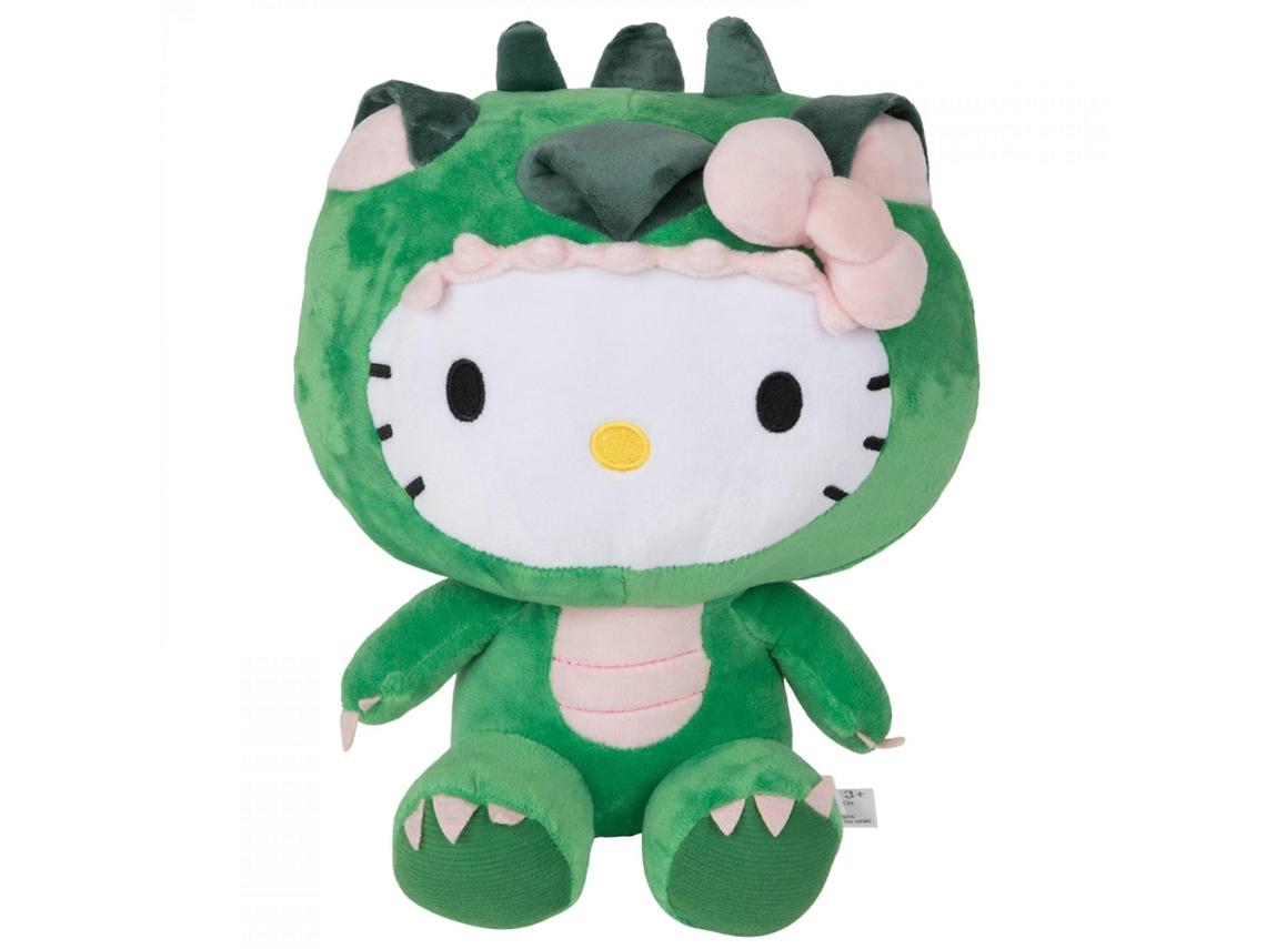Figura De Pelúcia Gato Dinossauro Aconchegante, Mistura Algodão E Poliéster, 12 Polegadas