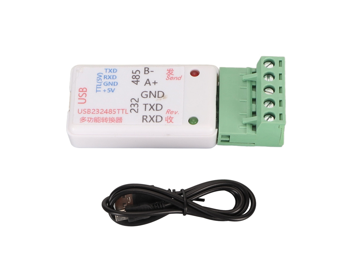 Conversor 3 Em 1 De 232 Para 485 Módulo De Porta Serial Usb Para 485 232 Com Indicador
