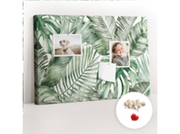 Lousa De Cortiça Folhas De Plantas Para O Quarto Das Crianças Espelharte (60x40 Cm)