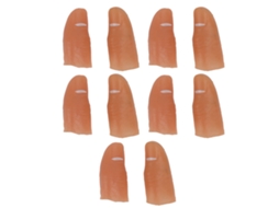 Kit com 5 dedos com luz LED para o Halloween LAXISCREED