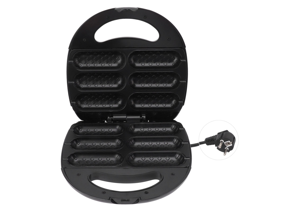 Laxiscreed Máquina Para Cachorro-quente, Milho E Waffles Com Palitos Para Confeção Fácil