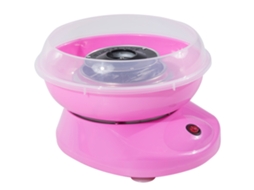 Máquina De Algodão Doce 1 Na Cor Rosa Para Festas E Eventos, Fácil Manuseio E Resultados Rápidos Hvorstur