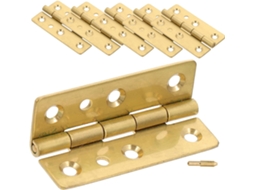 Valiclud 6 De Cobre Para Portas Armário, Pequenas Douradas Estilo