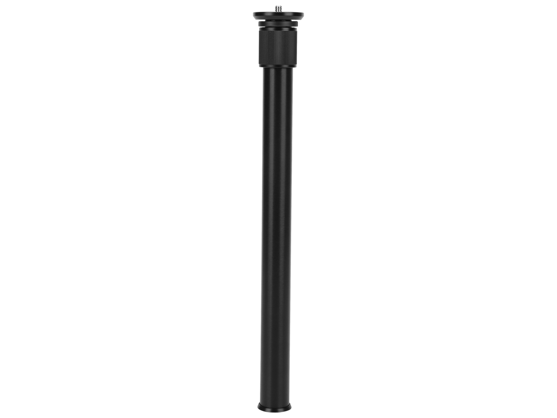 Monopé universal ajustável de 60 cm em liga de alumínio, haste de extensão portátil para câmera, haste de eixo mc-60 de 1/4 pol. LAXISCREED